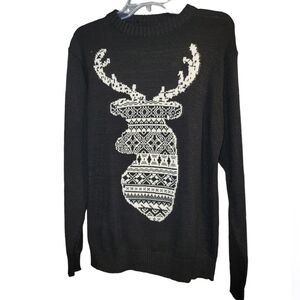 Men's sweater. Deer/Reindeer graphic